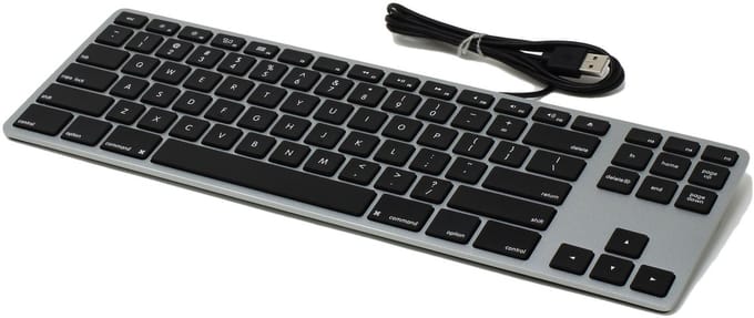 Matias Bedraad Tenkeyless Toetsenbord (Spacegrijs)