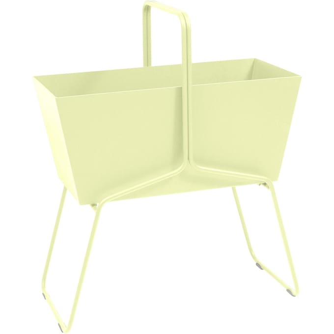 Fermob BASKET plantenbak - A6 citroensorbet - 85 x 70 x 34 cm