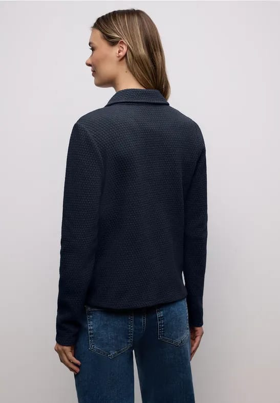 Blazer met structuur