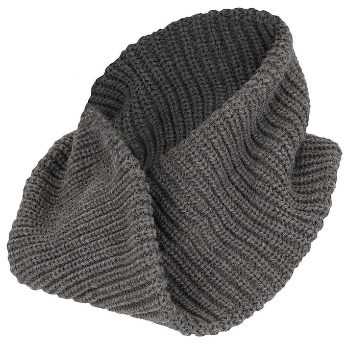 Colsjaal jongens - Ribbed - 2 t/m 8 jaar - Grijs / 4/8 Jaar