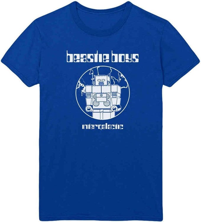Beastie Boys - Intergalactic Heren T-shirt - S - Blauw