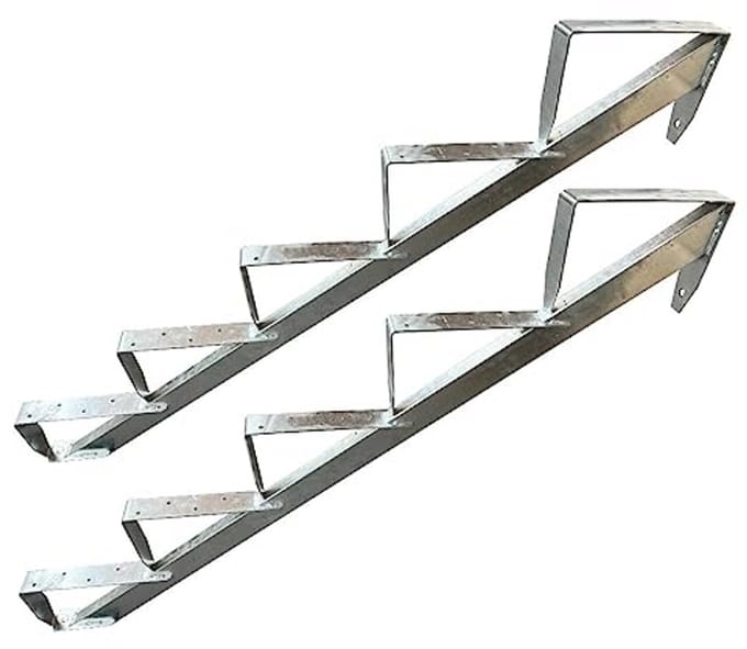 Houten Trapwang en Trapframe voor 2-6 Treden
