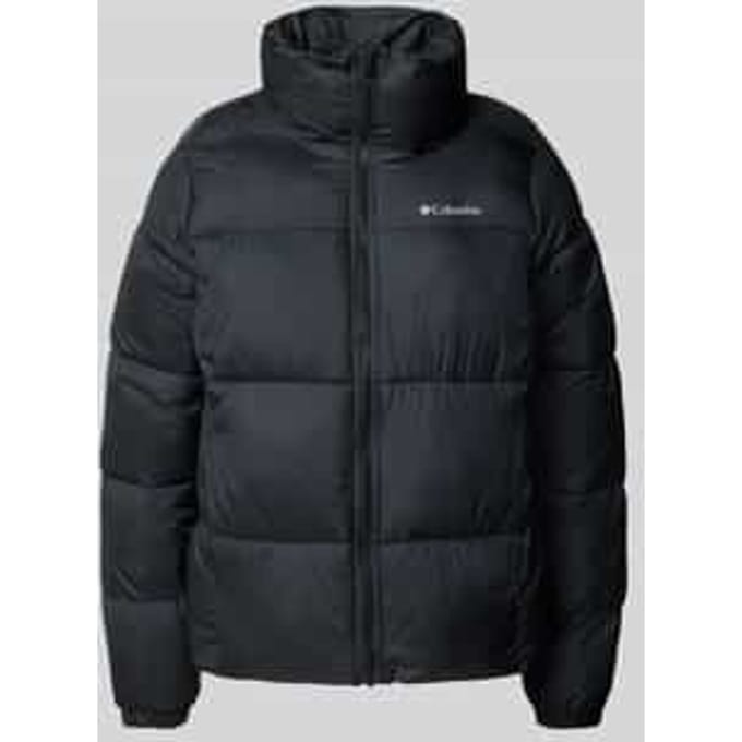 Pufferjack met opstaande kraag en rits model 'Puffect™'