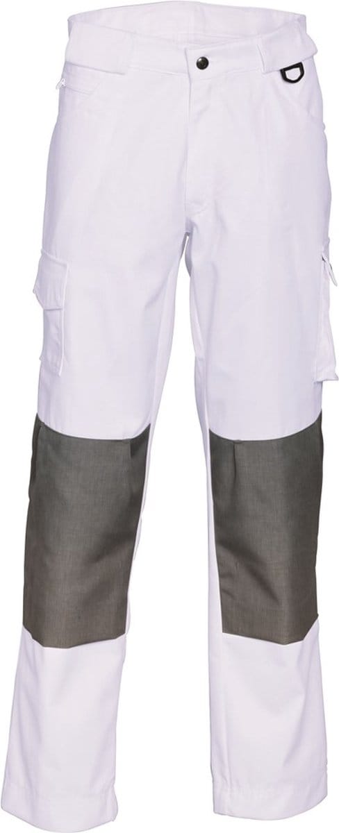 HAVEP Werkbroek Worker kniezakken 8597 - Wit/Grijs - 48