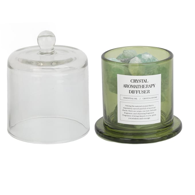 2 pièces Diffuseur d'Huile Essentielle en Pierre Cadeau 20ml Diffuseur d'Arôme Décoratif en Pierre sans Flamme Cadeau white