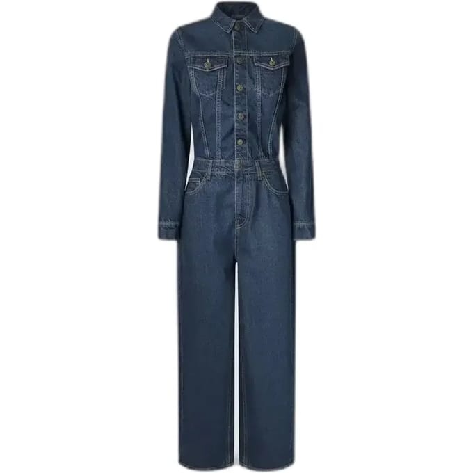Pepe Jeans Shyla Denim Overall Blauw XS Vrouw