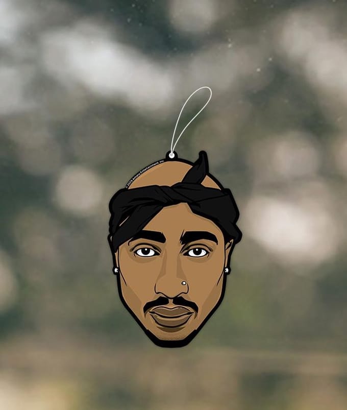 Airfreshener - 2PAC - Bandana - Nose Piercing