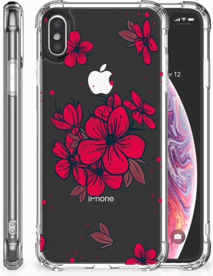 Apple iPhone Xs Max Case Blossom Red