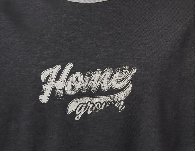 Home Grown Hermano Ringer T-Shirt