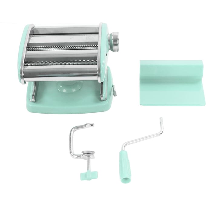 Machine à Pâtes Type Ventouse Ménager Acier Inoxydable Petit Multifonction Presse à Nouilles Manuelle vert