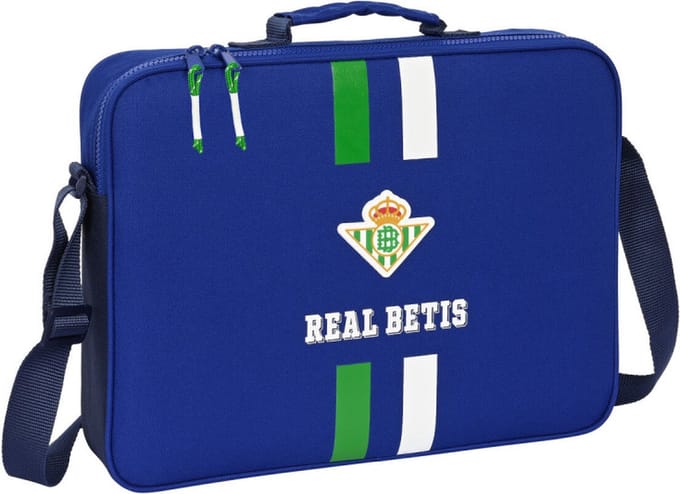 Schooltas Real Betis Balompié Blauw (38 x 28 x 6 cm)