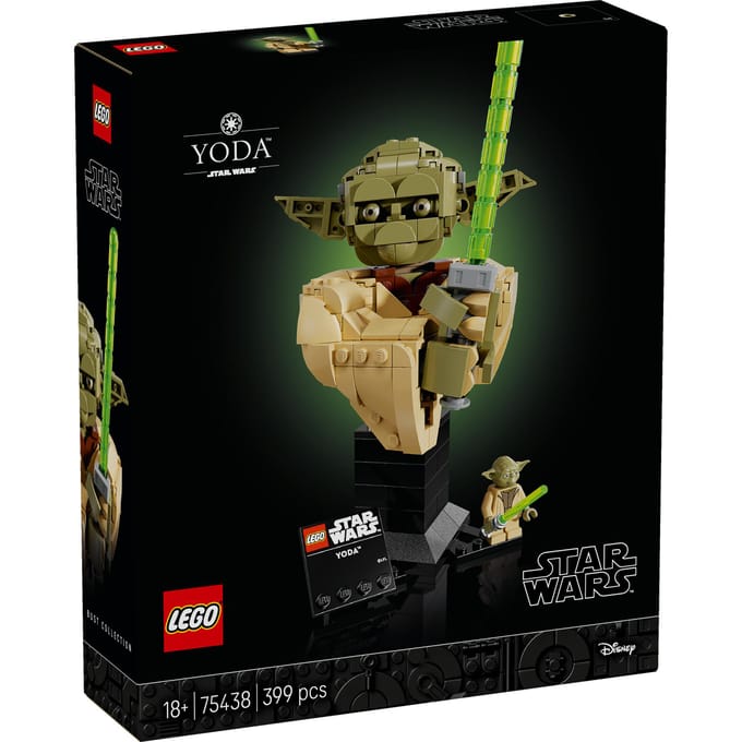 LEGO Star Wars Yoda Buste Bouwpakket voor Volwassenen - 75438