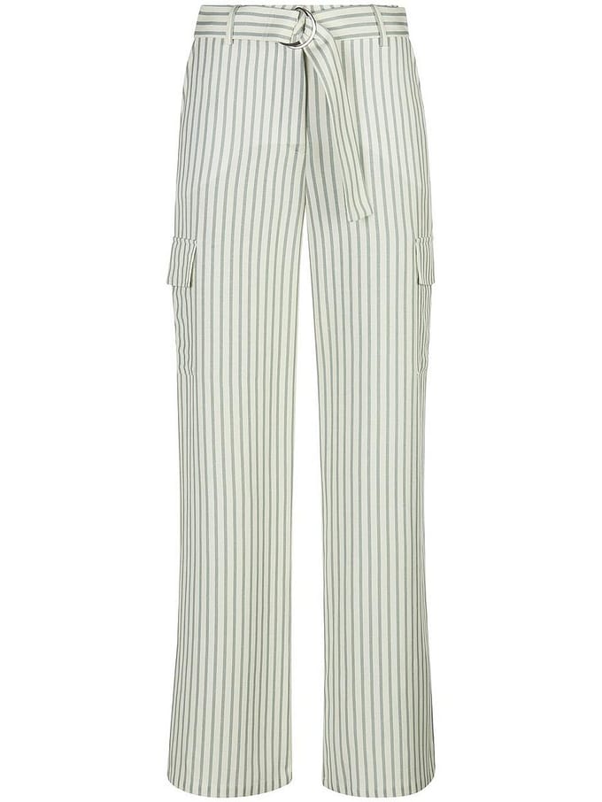 Wide Fit-broek Van MYBC wit