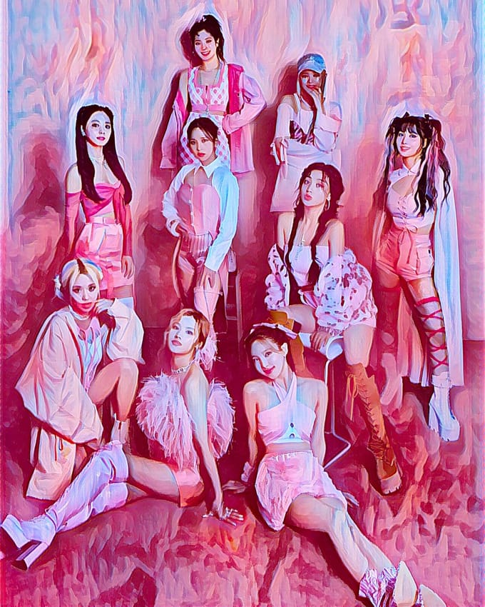 K-POP TWICE 3 - Poster - 30 x 40 cm