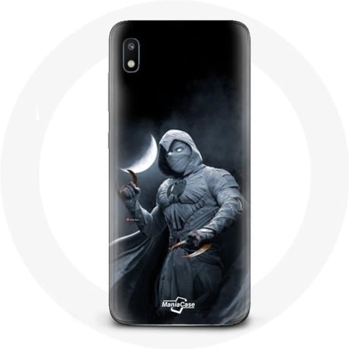 Coque - Moon Knight Batman - Samsung Galaxy A10 - Souple - Protection - Noir