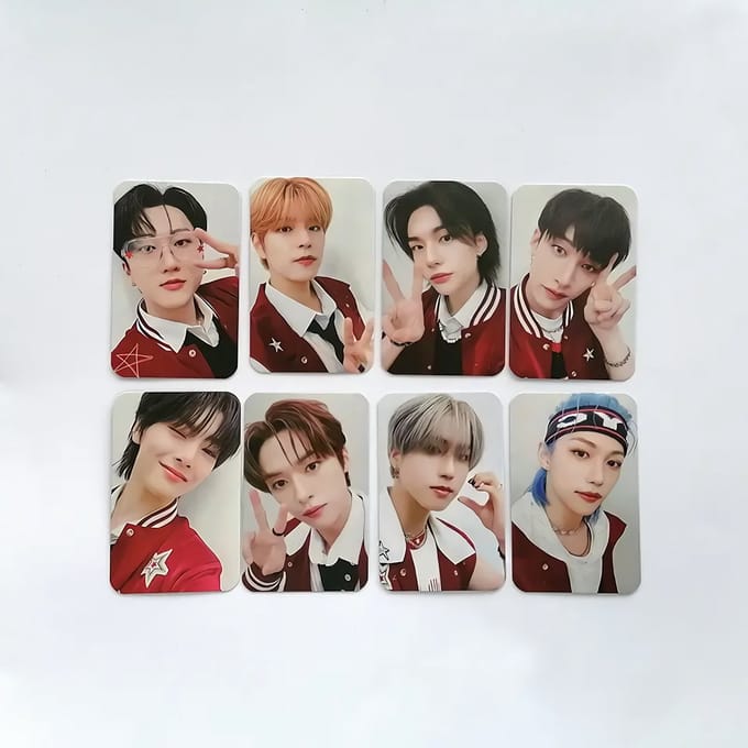 KPOP 8pcs/set Stray Kids 5-STAR Photocard [Fotokaarten]