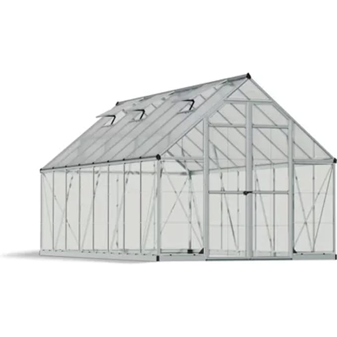 Canopia Kweekkas Balance 8x16 - Hybride - Zilver - 487x244x229 Cm