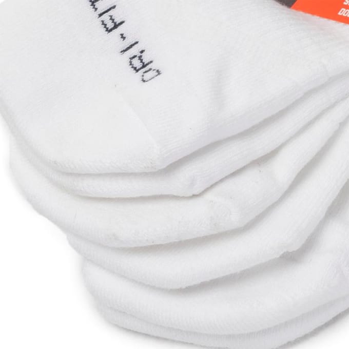 Nike Dri Fit CUSHION NO SHOW Hardloopsokken Unisex 3-Pack SX4834-101 XL white