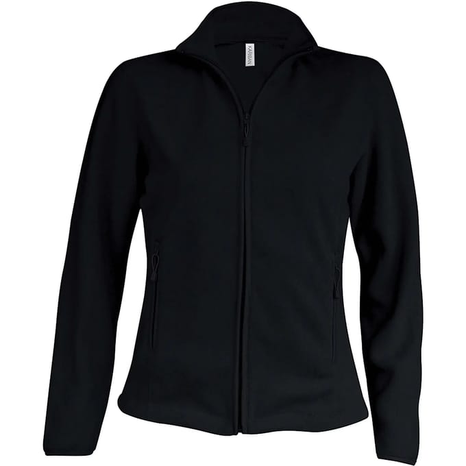 Kariban Microfleece met rits dames K907 - Black - M