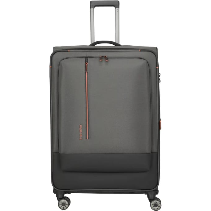 Travelite Crosslite - XL 4-wiel trolley 81 cm uitgebreid (olijf)