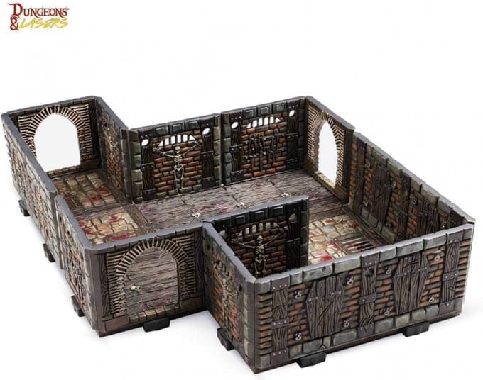 Dungeons and Lasers - Torture Chambers - RPG Terrein - Roleplaying Games - Geschikt voor DND 5E