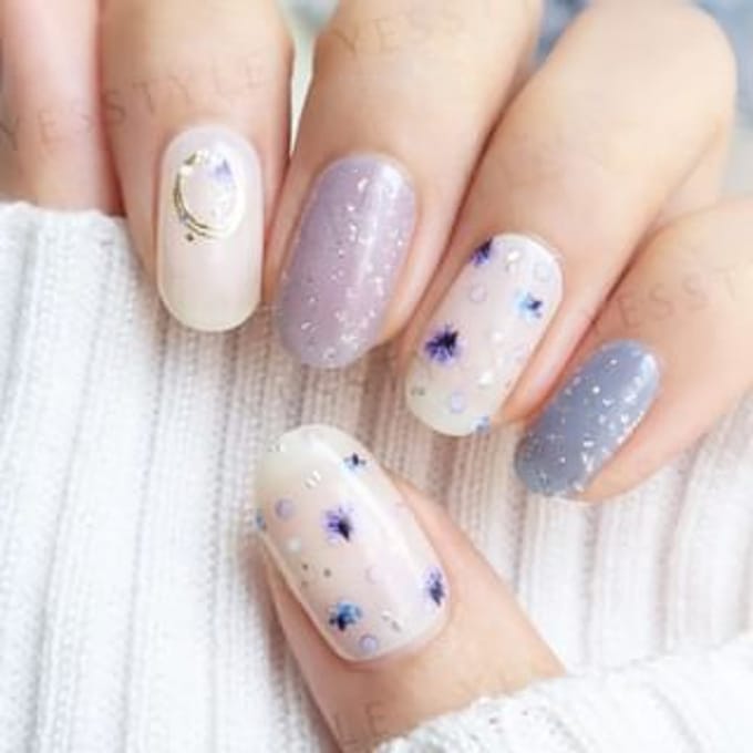 Lunacaca - Tears Nail Art Stickers 24 pcs