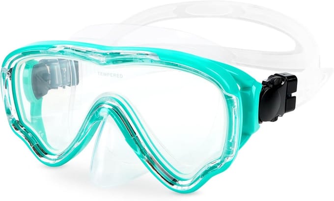 Solidchoice - Duikmasker en Snorkelset voor Kinderen 4-14 Jaar