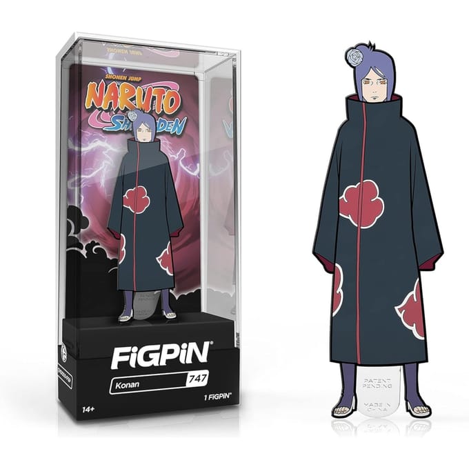 FiGPiN Naruto Shippuden Konan 3  Enamel Pin #747