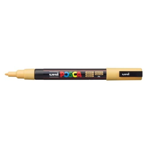 Posca marker met conische punt schrijfdikte fijn abrikoos
