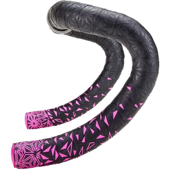 Supacaz stuurlint Super Sticky Kush - Starfade neon roze