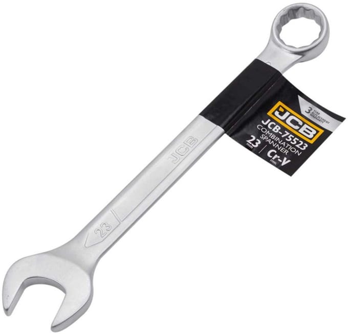 JCB JCB-75523 Serie - Ringsleutel - 23mm - Staal - Satijnafwerking