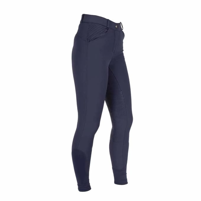 Mondoni Lilian FG Rijbroek - Maat: 46 - Donkerblauw - Nylon/elastan