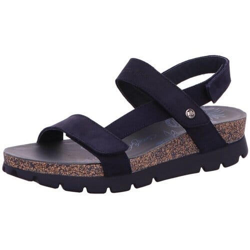 Panama Jack Sandaal Selma Basics B1 Nubuck Marino Navy Blauw