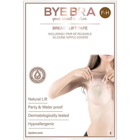 Bye Bra Borstlift & Stof Tepelbedekkers FH Cup 3 Paren beige