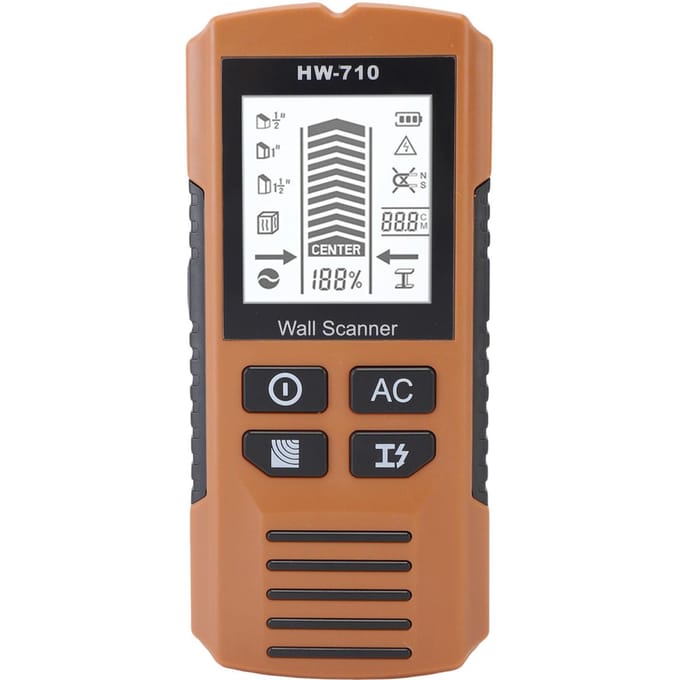 Multifunctionele Metaaldetector Hoge Gevoeligheid Nauwkeurige Positionering Handmetaalscanner Geel geel