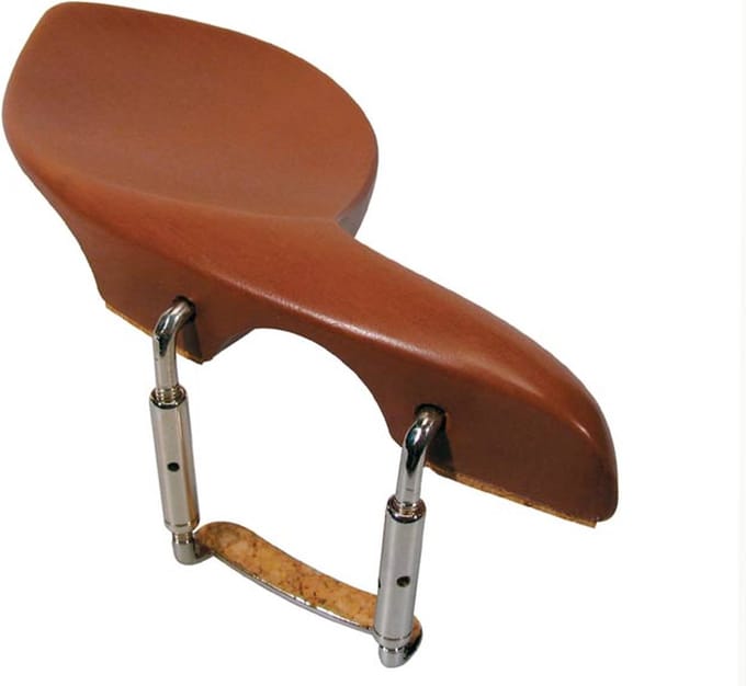 Teller CR-220B violin chinrest 'Guarneri'-model, boxwood, made in Germany