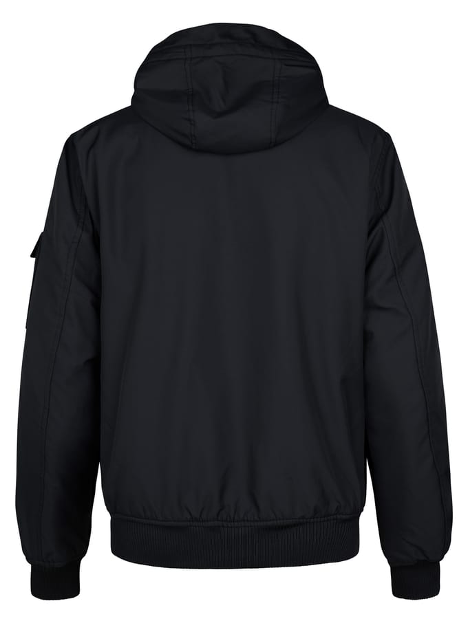 Petrol Industries - Heren Bomber Jas Oregon - Zwart