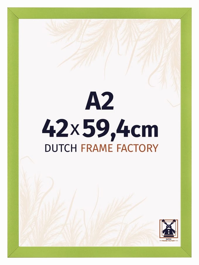 Fotolijst A2 42x59,4 cm - MDF - Groen - Praag