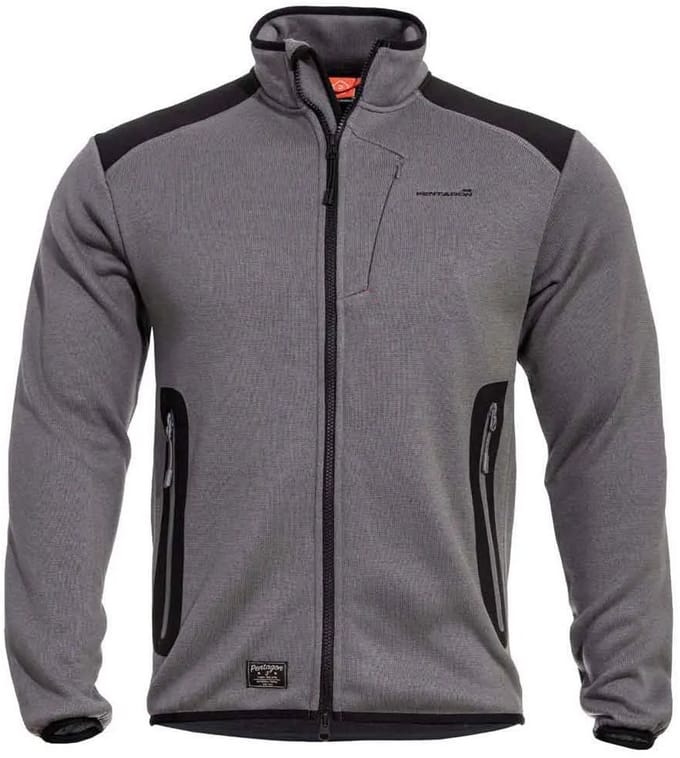 Pentagon Amintor Tactical Sweatshirt Met Rits Grijs L Man