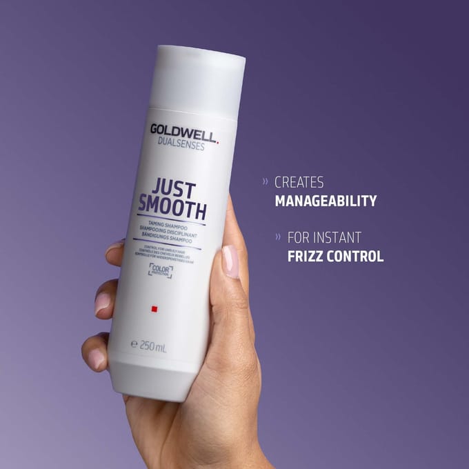 Goldwell Just Smooth Shampoo temmen Herstelshampoo Dames 250 ml