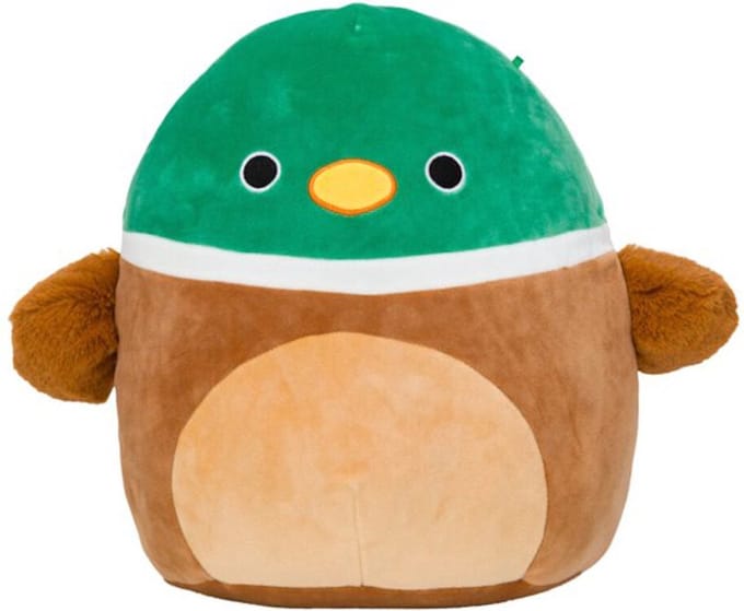Klikkopers® - Kawaii knuffel - Squish Knuffel - 40CM - Eend - Squishy - Kawaii Kussen - Kawaii Eend Knuffel