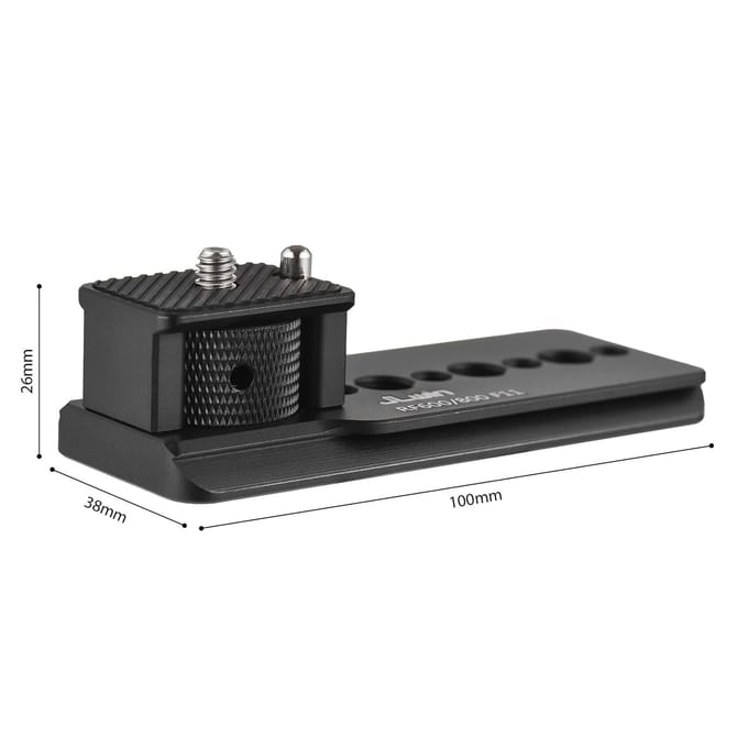 JLwin Support de trépied pour objectif d'appareil photo, collier d'objectif, pied de remplacement, support de trépied compatible avec noir