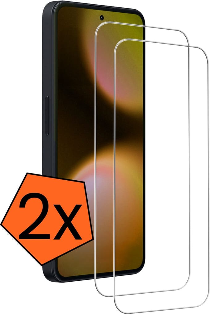 Screenprotector - 2 Stuks - Geschikt voor Nothing Phone (3a) Lite - Extra Sterk - Gehard Glas - Beschermglas - Tempered Glass - Screen Protector