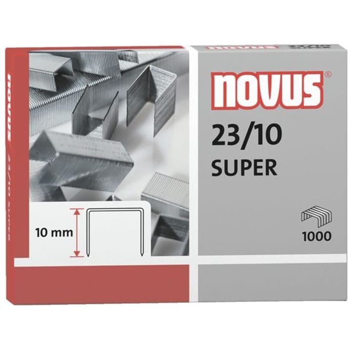 nietjes Novus 23/10 Super doos à 1000 stuks