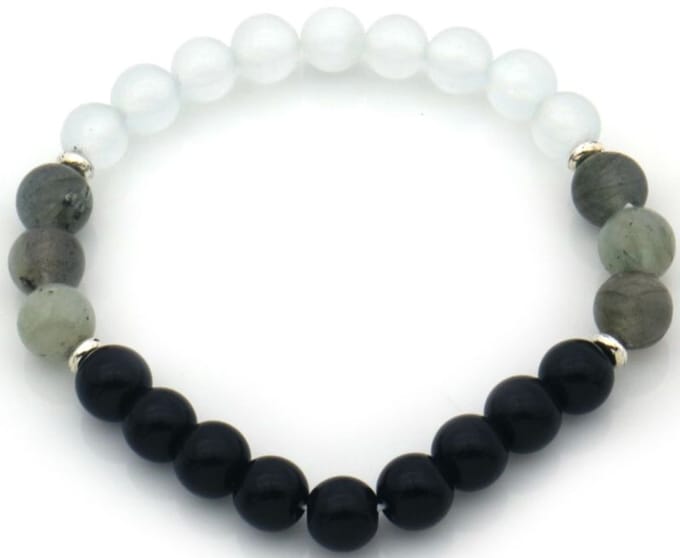 Armband - 19cm - Stenen Armband - 8mm Kralen - Elastisch