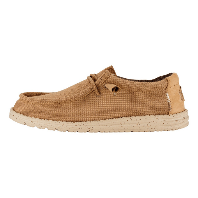 HEYDUDE Wally Sport Instappers bruin Canvas - Maat 44
