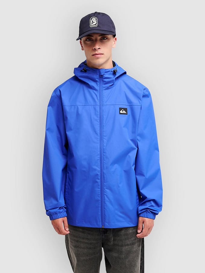 Quiksilver Overcast 3k Tape Parka Blauw M Man