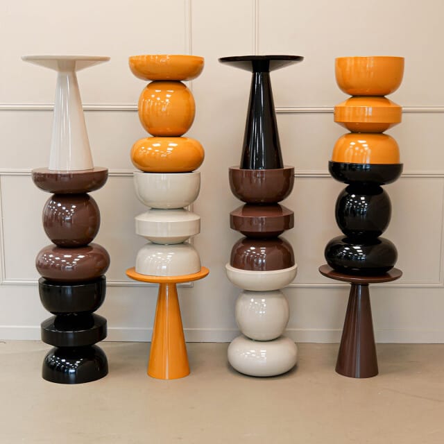 Kick bijzettafel Esra - beige