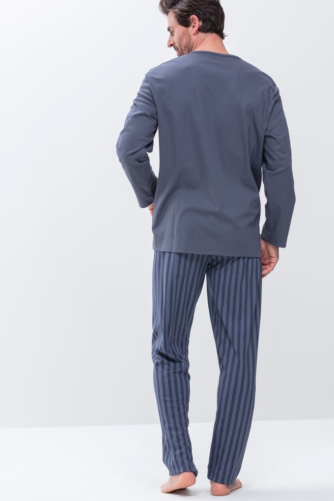 Shirt 1/1 mouw Serie Melton Soft Grey