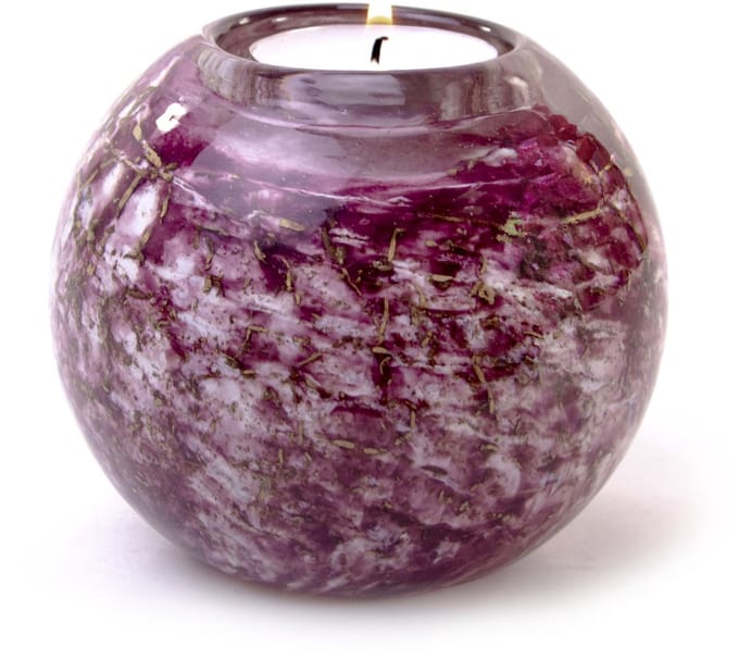 Loranto - Mini Urn Waxinelichthouder - Luxe urnen - Urn van Glas